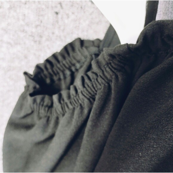 Blue Rain Top Women's S Off Shoulder Flutter Sleeve Netting Embroidery Baby Doll - Picture 10 of 12